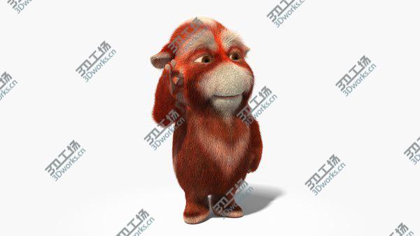 images/goods_img/20210312/Fuzzy Troll (Rigged) 3D model/2.jpg